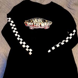 Vans long sleeve shirt